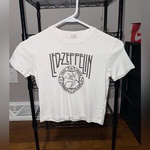 John Galt / Brandy Melville Led Zeppelin Cropped Tee